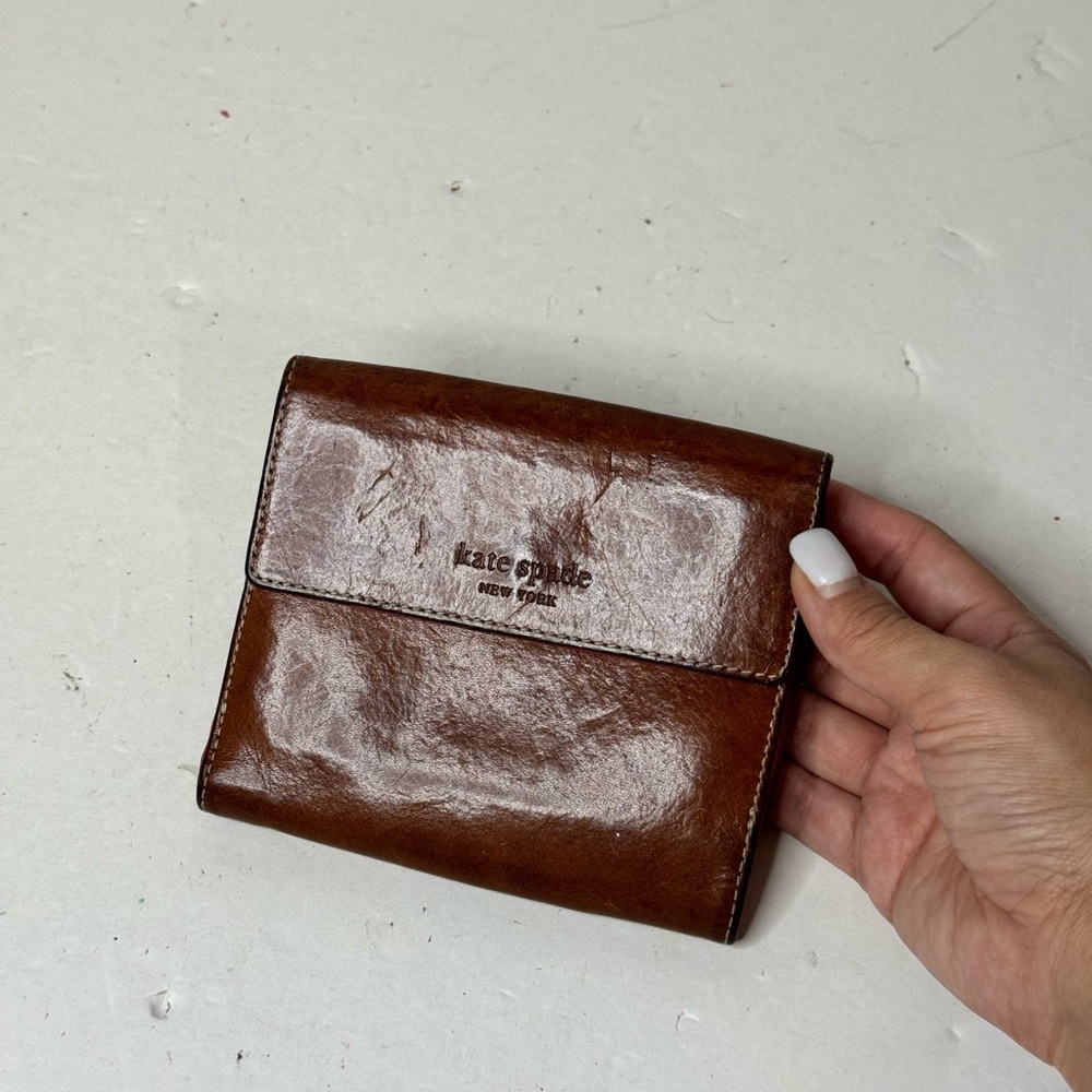 Kate Spade Brown Leather Wallet